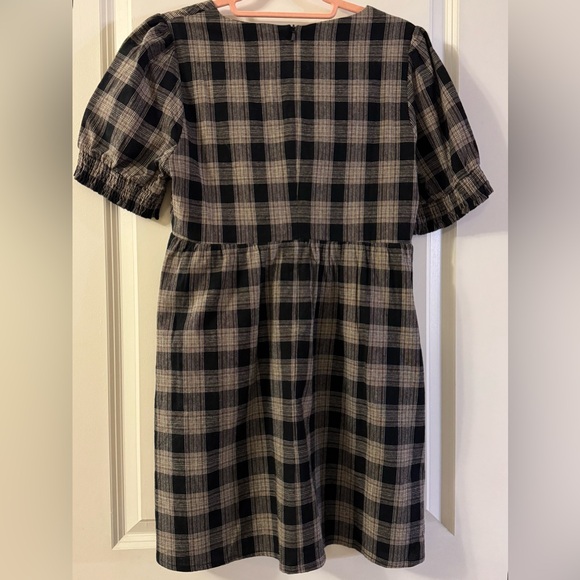 Glenda Check Mini Dress - Picture 8 of 9